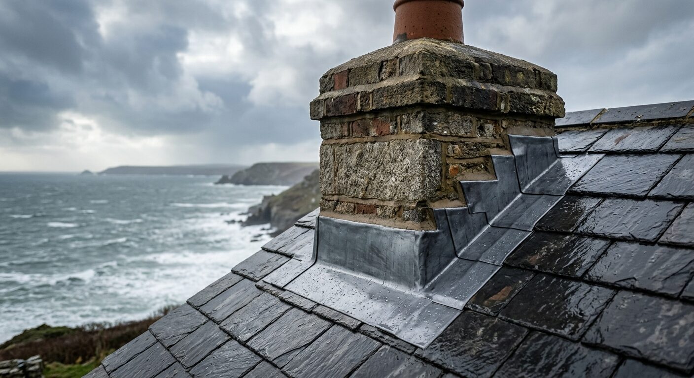 Editorial image related to Preventing Chimney Leaks: Why Code 5 Lead Flashing is Essential for South West Storms